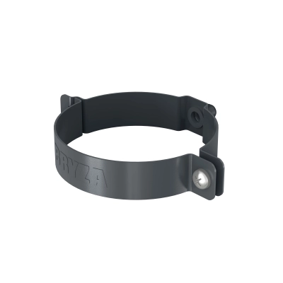 BRYZA STAL Obejma rury spustowej 100 mm - ANTRACYT - RAL 7016